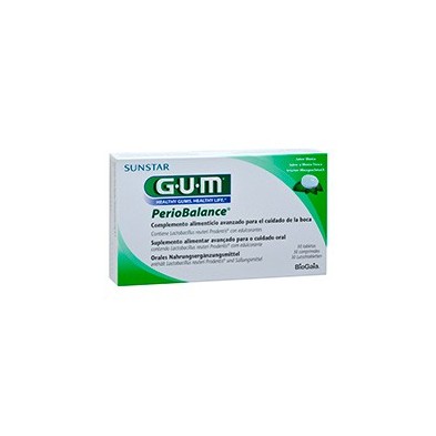 GUM Periobalance 30 Comprimidos Sabor Menta Fresca