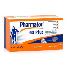 PHARMATON 50 PLUS 60 CAPSULAS