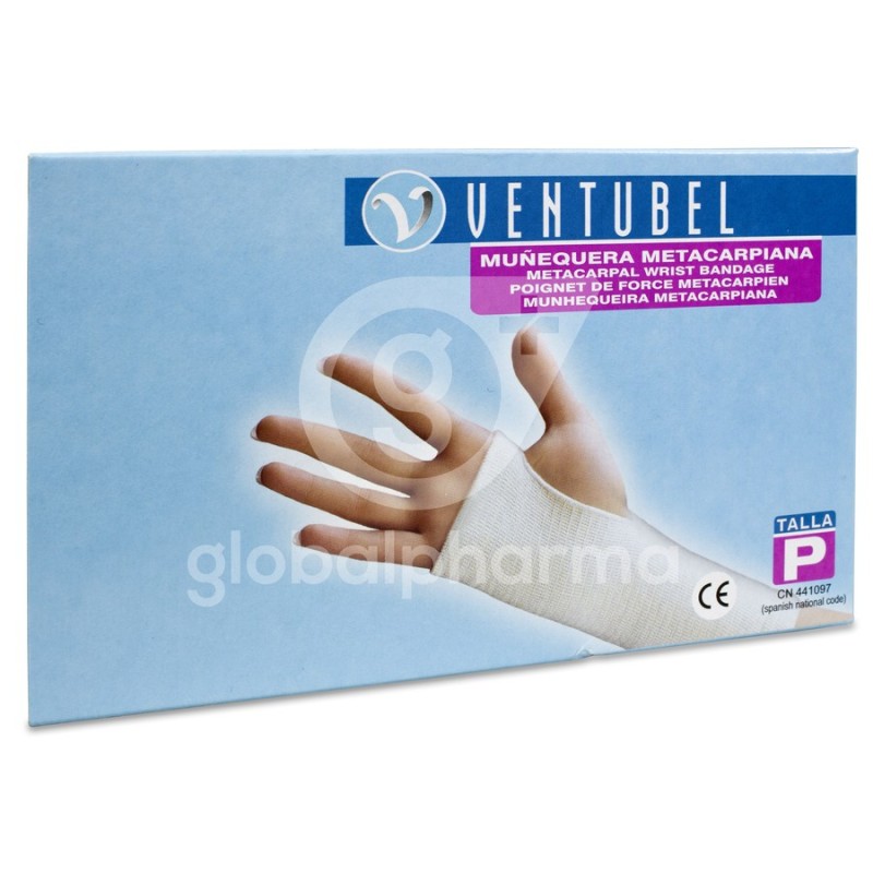 Muñequera Metacarpiana Ventubel 1 Unidad Talla Pequeña