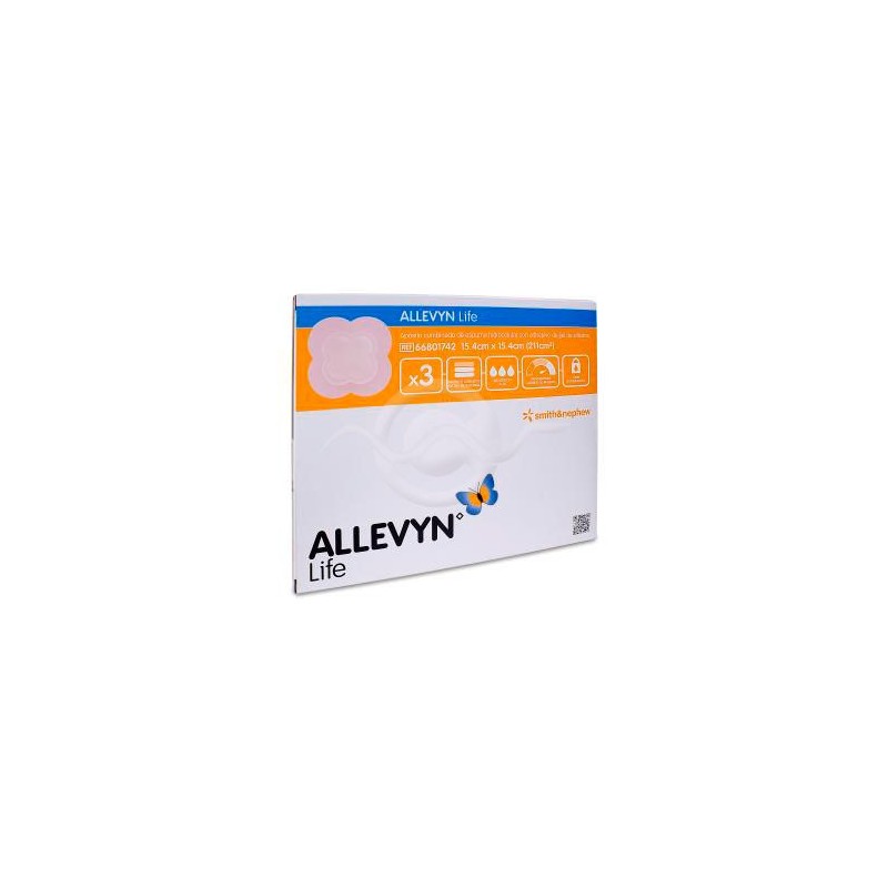 Apósito Estéril Allevyn Life 3 Unidades 15,4 x 15,4 cm