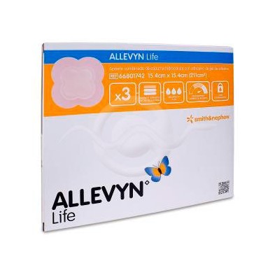 Apósito Estéril Allevyn Life 3 Unidades 15,4 x 15,4 cm