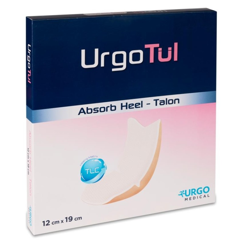 Apósito Estéril Urgotul Absorb Talón 3 Unidades 12 x 19 cm