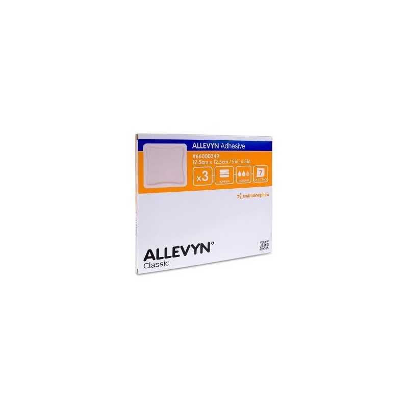 Apósito Estéril Allevyn Adhesive 3 Unidades 12,5 x 12,5 cm