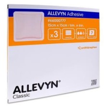 Apósito Estéril Allevyn Adhesive 3 Unidades 15 x 15 cm