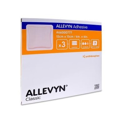 Apósito Estéril Allevyn Adhesive 3 Unidades 15 x 15 cm