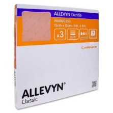 Apósito Estéril Allevyn Gentle 3 Unidades 15 x 15 cm