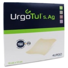 Apósito Estéril Urgotul Ag/silver 3 Unidades 10 x 12 cm
