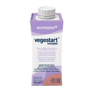 Vstart Advanced 24 Tetraedges 200 ml Sabor Cacao