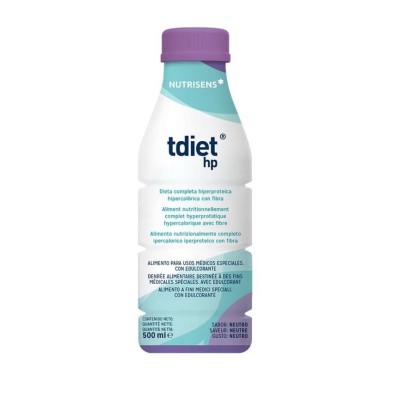 Tdiet Hp 12 Botellas 500 ml Sabor Neutro