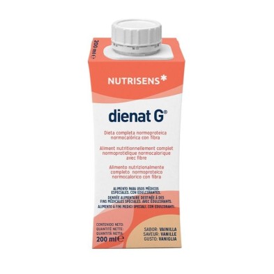 Dienat g 24 Tetraedges 200 ml Sabor Vainilla