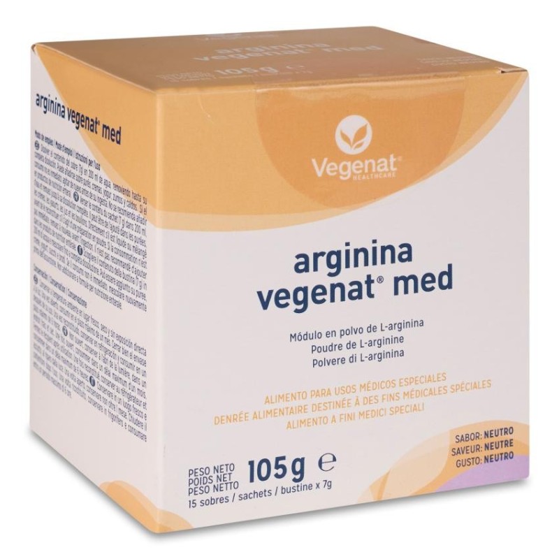 Arginina Nutrisens 15 Sobres 7 g Sabor Neutro