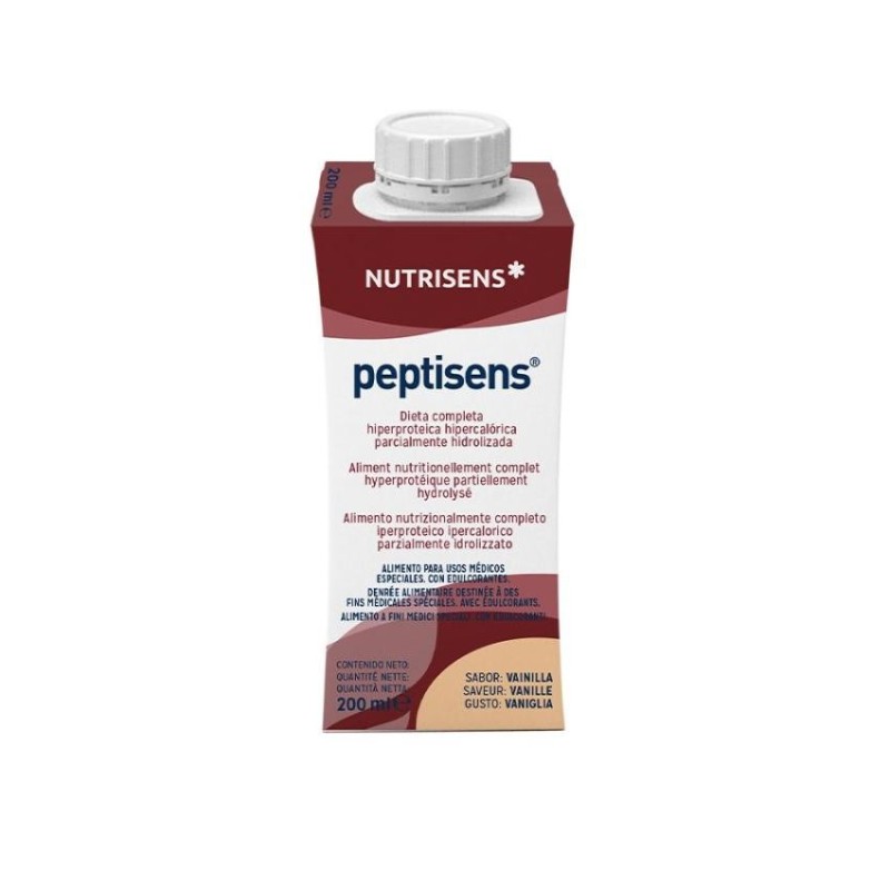 Peptisens 24 Tetraedges 200 ml Sabor Vainilla