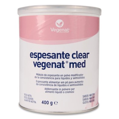 Espesante Clear Vegenat Med 1 Bote 400 g Sabor Neutro