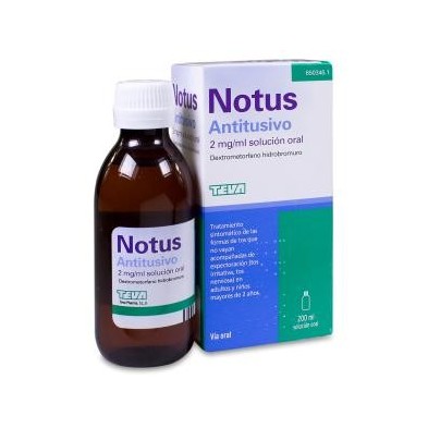 Notus Antitusivo 2 mg/ml Solución Oral 1 Frasco 200 ml
