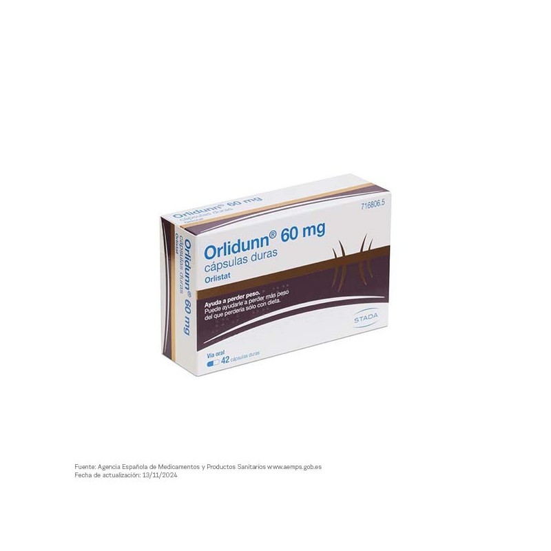 Orlidunn 60 mg 84 Cápsulas