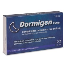Dormigen 25 mg 14 Comprimidos Recubiertos