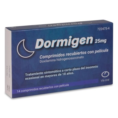 Dormigen 25 mg 14 Comprimidos Recubiertos