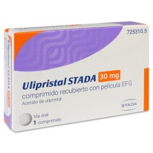 Ulipristal Stada Efg 30 mg 1 Comprimido Recubierto