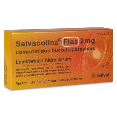 Salvacolina Flas 2 mg 12 Comprimidos Bucodispersables