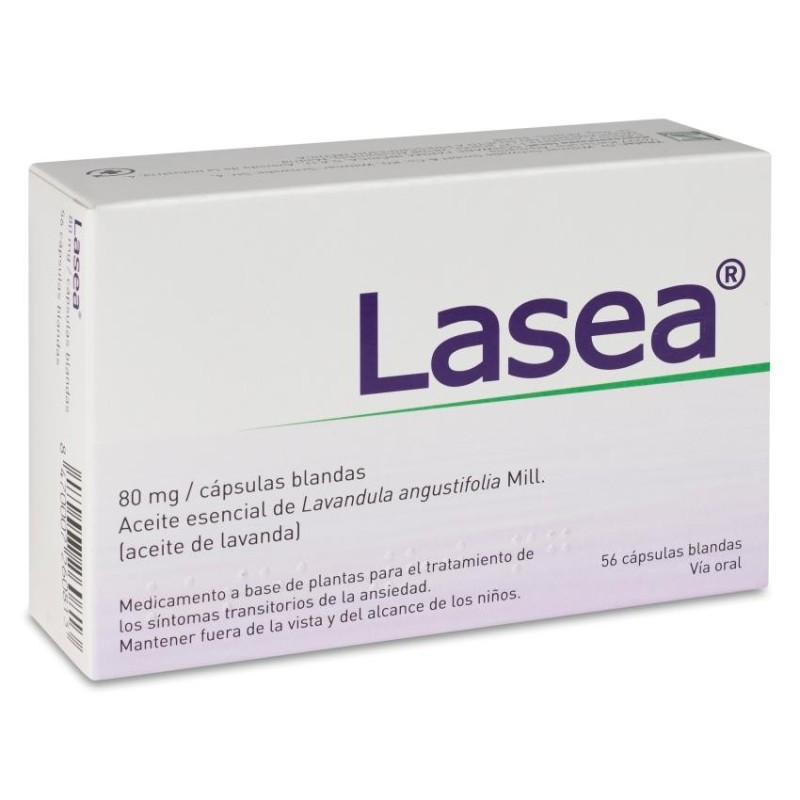 Lasea 80 mg 56 Cápsulas Blandas
