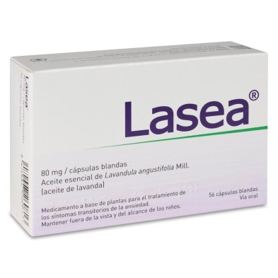 Lasea 80 mg 56 Cápsulas Blandas