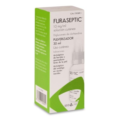 Furaseptic 10 mg/ml Solución Cutánea 1 Frasco 30 ml (con Pulverizador)