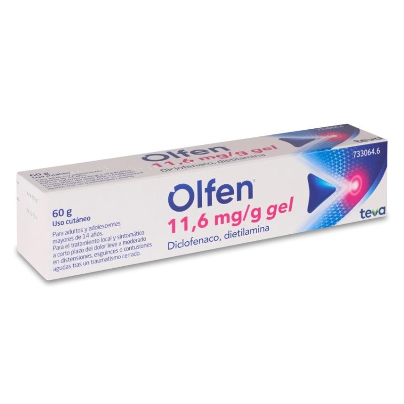 Olfen 11,6 mg/g Gel Cutáneo 1 Tubo 60 g