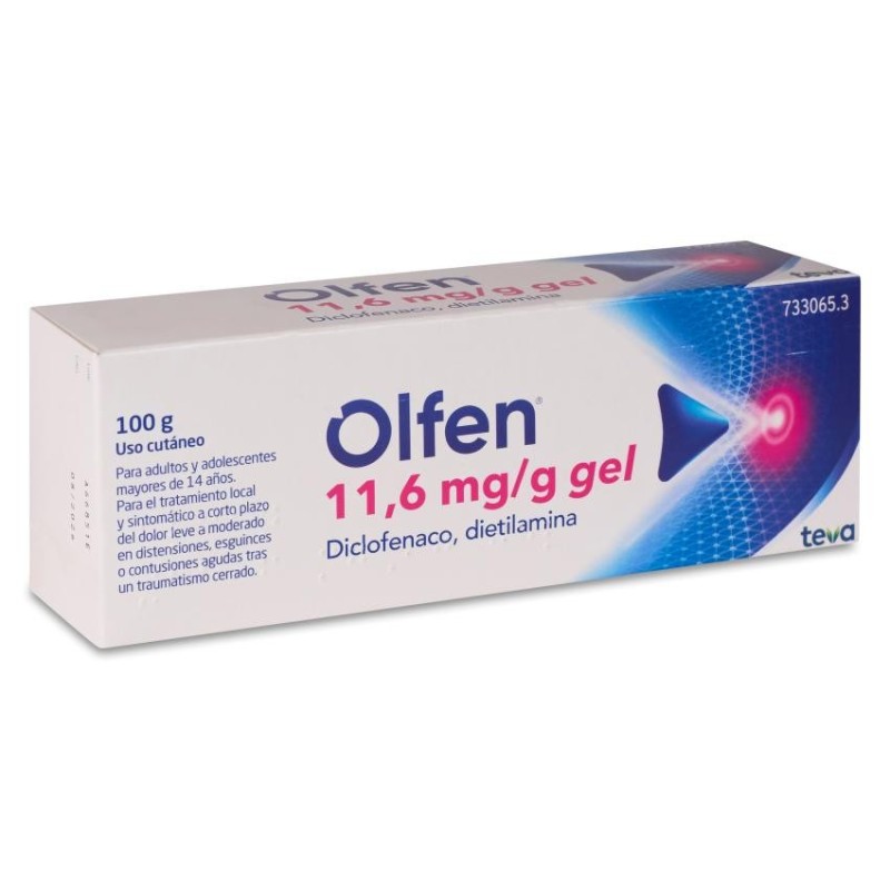Olfen 11,6 mg/g Gel Cutáneo 1 Tubo 100 g