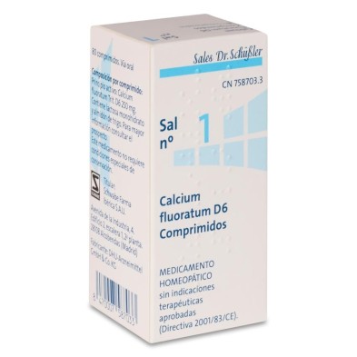 Calcium Fluoratum D6 Sal Nº 1 80 Comprimidos