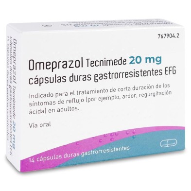 Gastromel Efg 20 mg 14 Cápsulas Gastrorresistentes