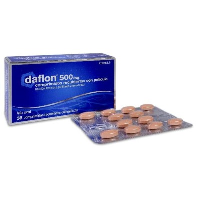 Daflon 500 mg 36 Comprimidos Recubiertos