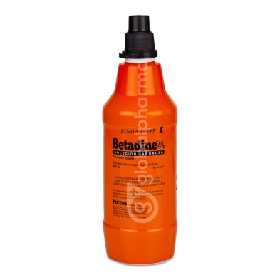 Betadine Jabonoso 40 mg/ml Solución Cutánea 1 Frasco 500 ml