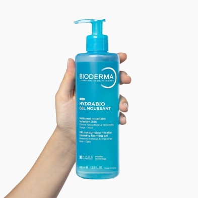 Hydrabio Gel Moussant Bioderma 1 Envase 400 ml