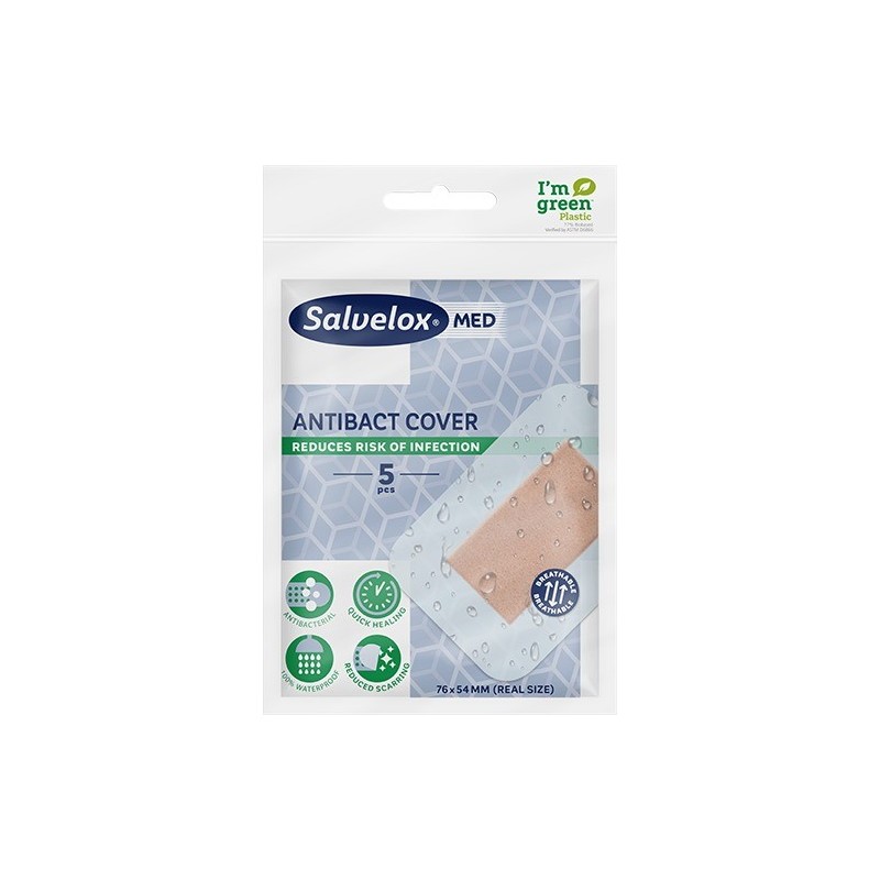 SALVELOX MED ANTIBAC COVER 5AP