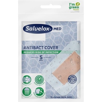 Salvelox Med Antibac Cover 5ap
