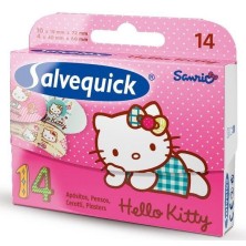 SALVELOX APOSITO ADHESIVO HELLO KITTY 14 UNIDADES