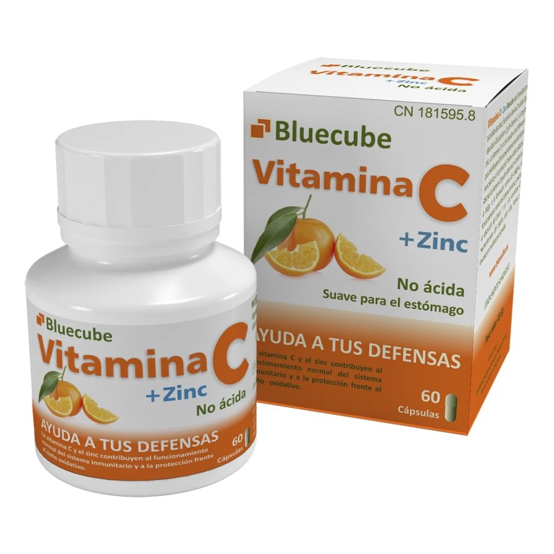VITAMINA C + ZINC 60 CAPSULAS