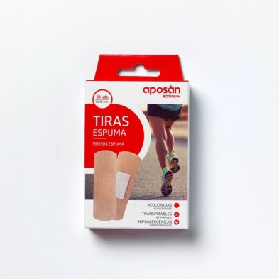 Aposan Tiras Espuma 20u