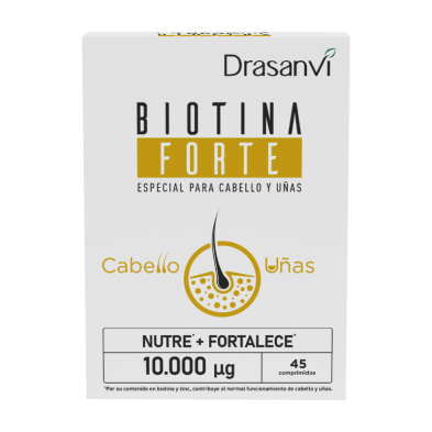 Biotina Forte Drasanvi 10.000 Microgramos 45 Comprimidos