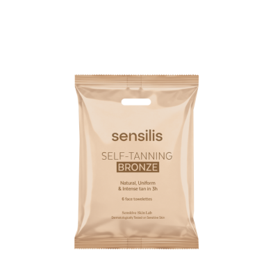 Sensilis Self Tanning Bronze 6 Toallitas Pack