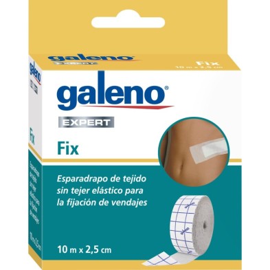 Esparadrapo Hipoalergico Galeno Fix 1 Unidad 10 m x 2,5 cm