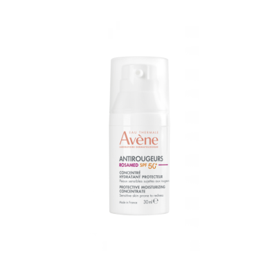 Avene Antirougeurs Rosamed SPF 50+ Concentrado Hidratante Protector 1 Envase 30 ml