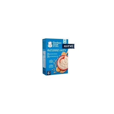 Gerber Multicereales Galleta 0% 0% Azucares 1 Estuche 510 g Formato Ahorro