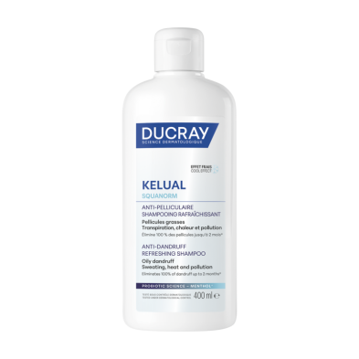 Kelual Squanorm Anticaspa Champú Refrescante Ducray 1 Envase 400 ml