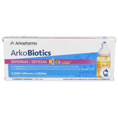 ARKOPROBIOTICS VIT Y DEFENSAS NIÑOS 7 UNIDOSIS