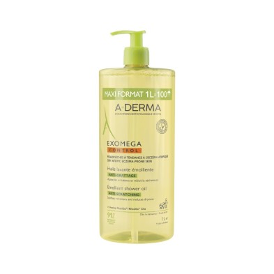 Aderma Exomega Aceite Emoliente 500ml+ Eco Recarga 500ml