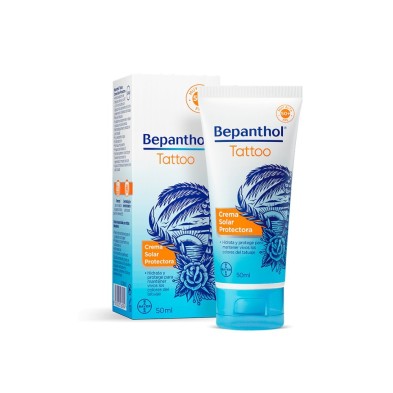 Duplo Bepanthol Tattoo Crea Solar Protectora SPF 50+