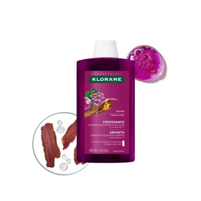 Klorane Crecimiento Champú Acelerador del Crecimiento 1 Envase 200 ml
