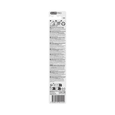Cepillo Dental Adulto Gum Pro 525 Compact Soft 3 Unidades
