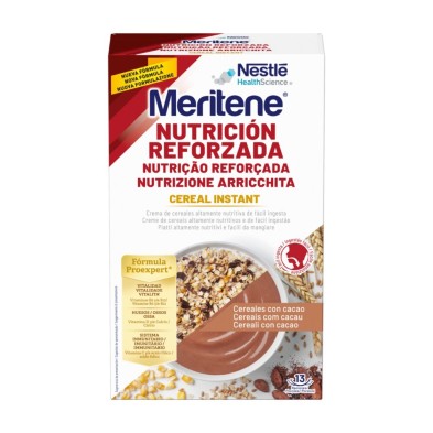 Meritene Cereal Instant Cereales con Cacao 1 Bolsa 520 g